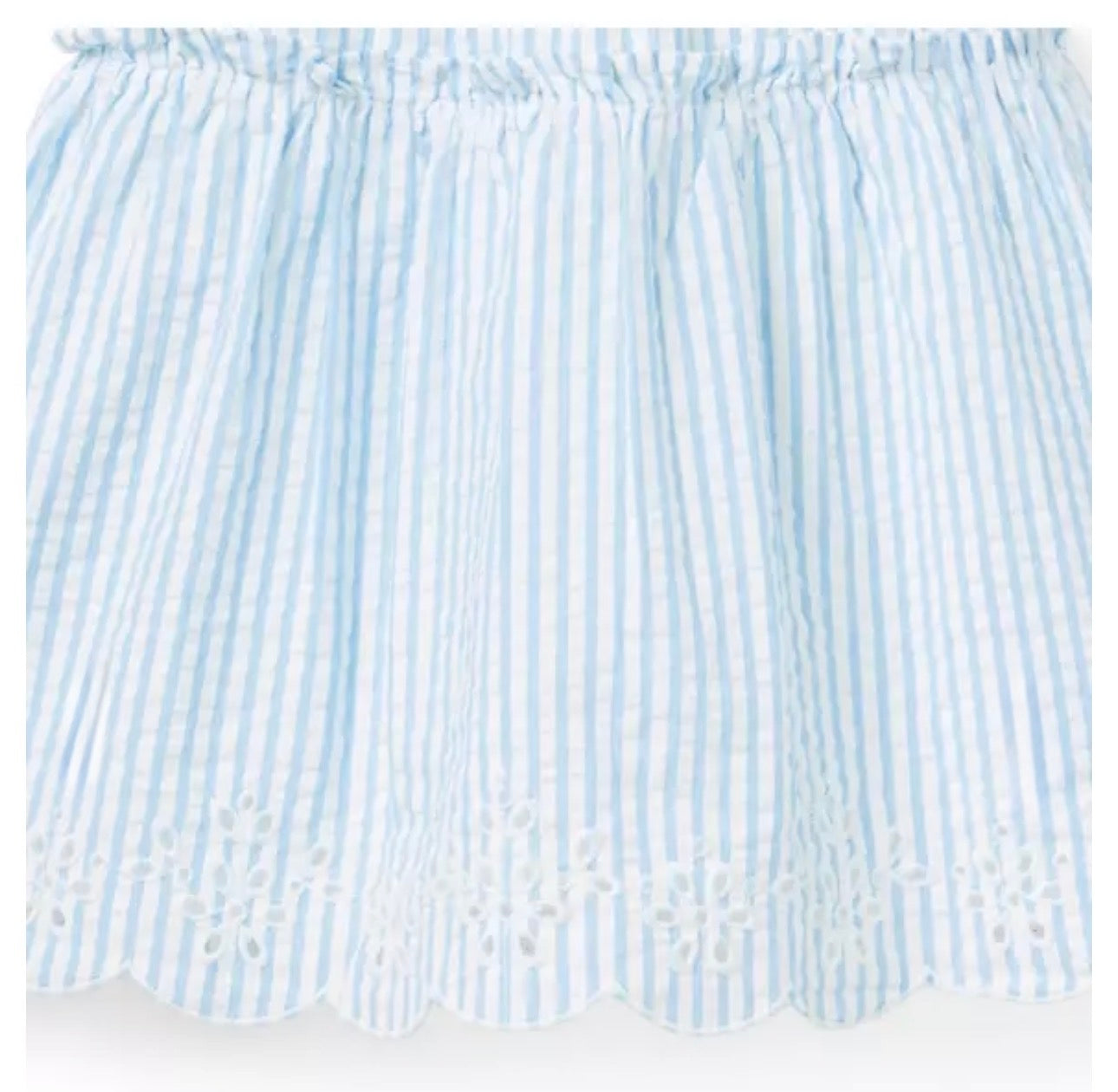 Striped Seersucker Dress