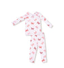 Bamboo Loungewear Set- Candy Cane Bows