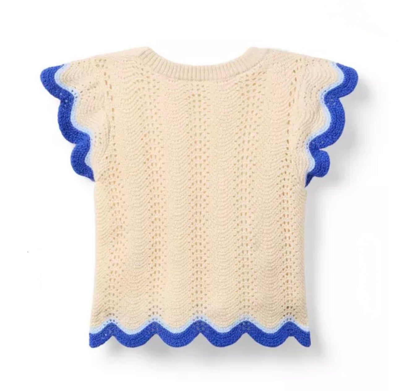 The Crochet Scalloped Top