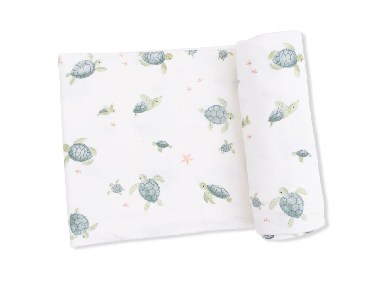 Bamboo Swaddle Blanket- Sea Turtles