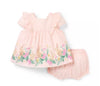 The Bunny Border Matching Baby Set