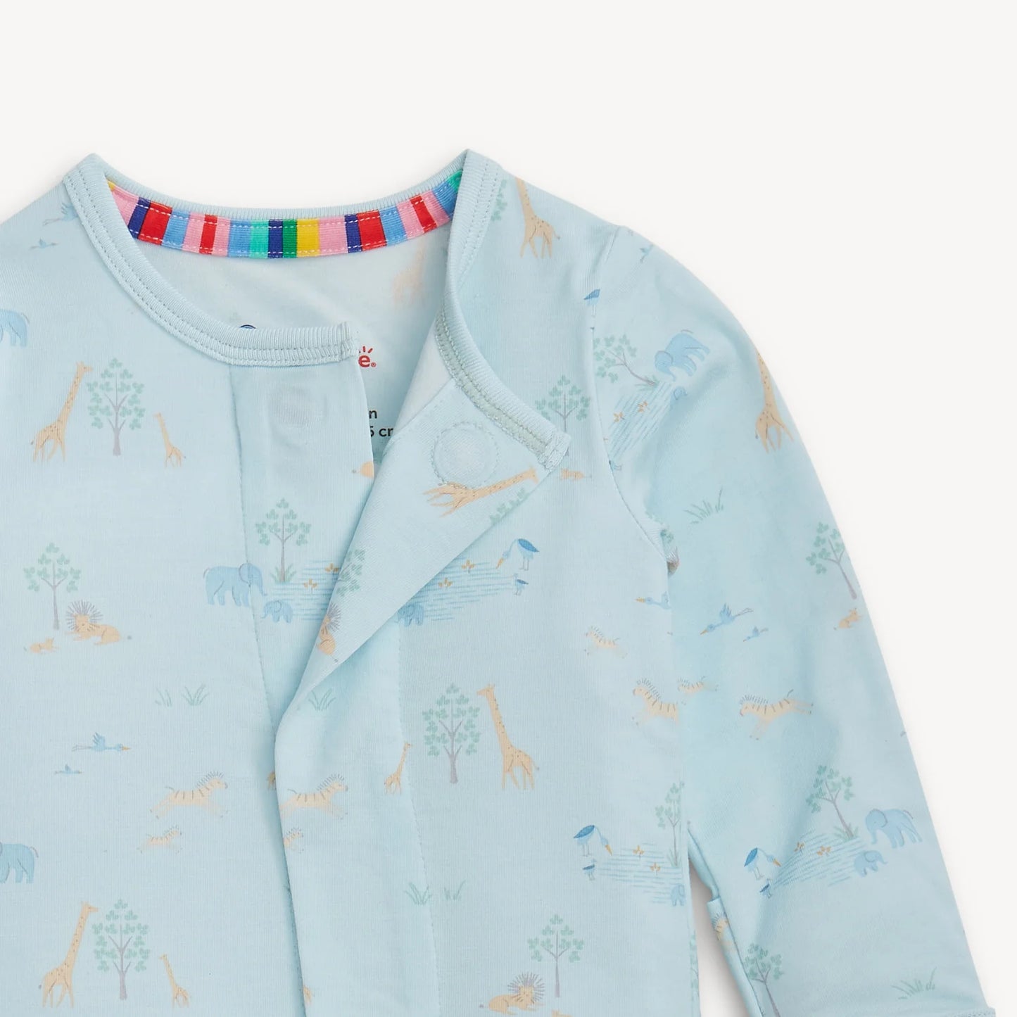 Modal Magnetic Footie- Serene Safari Blue