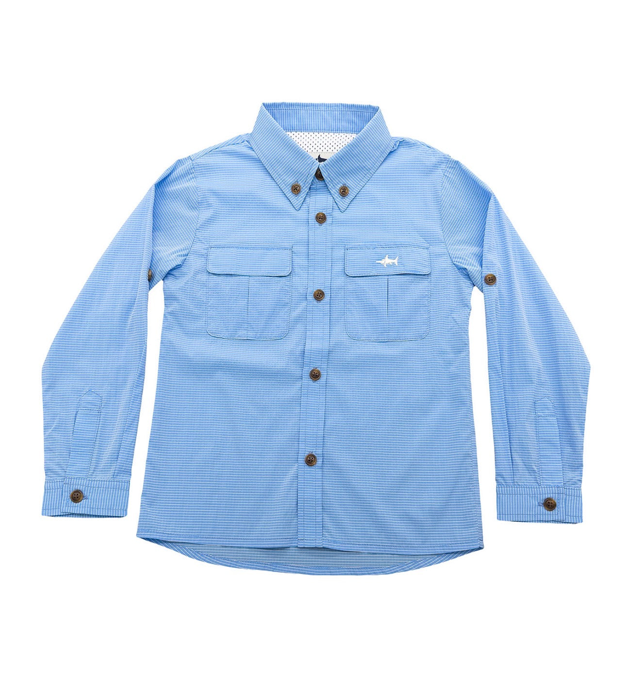 Flagler Fishing Shirt- Stripe