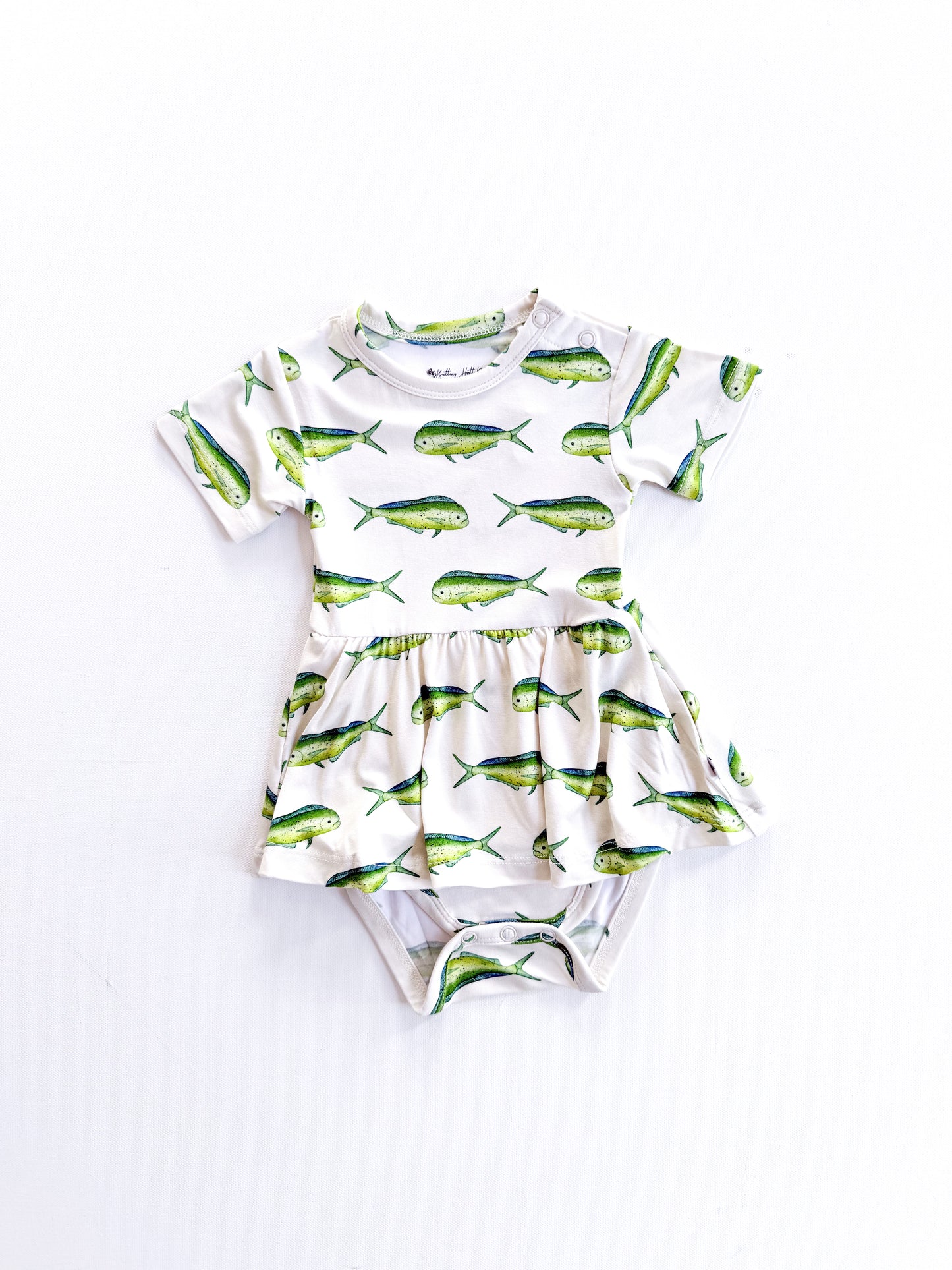 Mahi or Sailfish Skirted Bodysuit