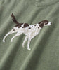 Hunting Dogs V-Neck Sweater