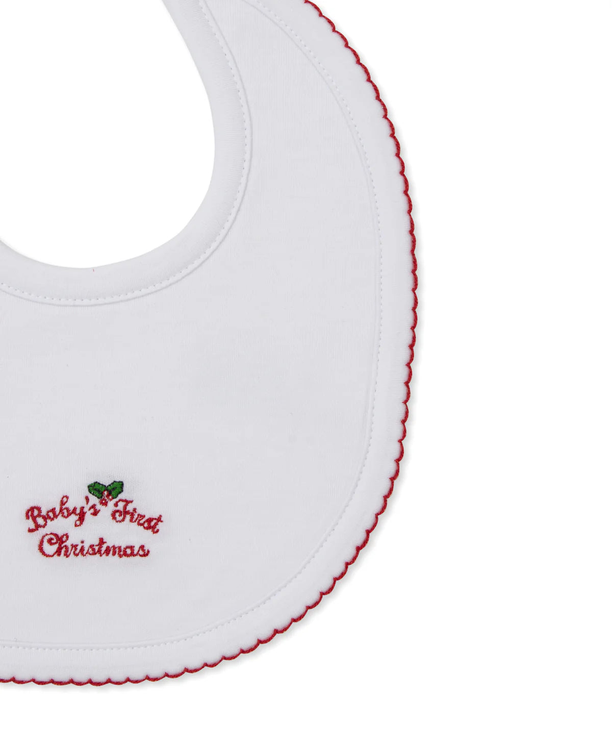 Baby's First Christmas Bib