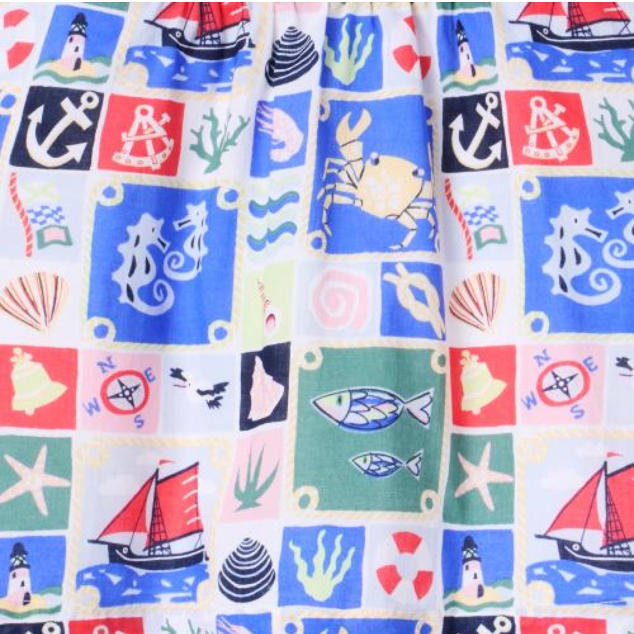 The Nautical Pintuck Dress