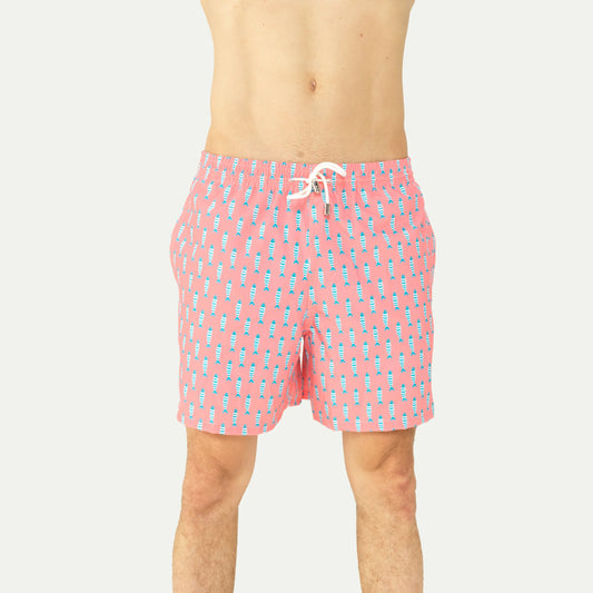 Swim-Matching Adult Swim Trunks