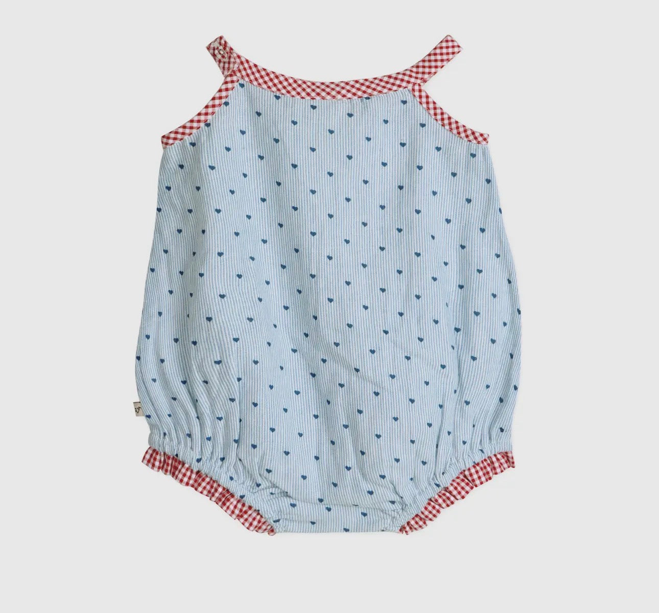 Organic Cotton Bubble- Kiera Ditsy Hearts