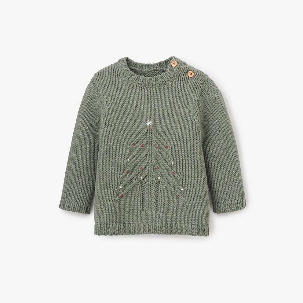 Christmas Tree Knit Pullover