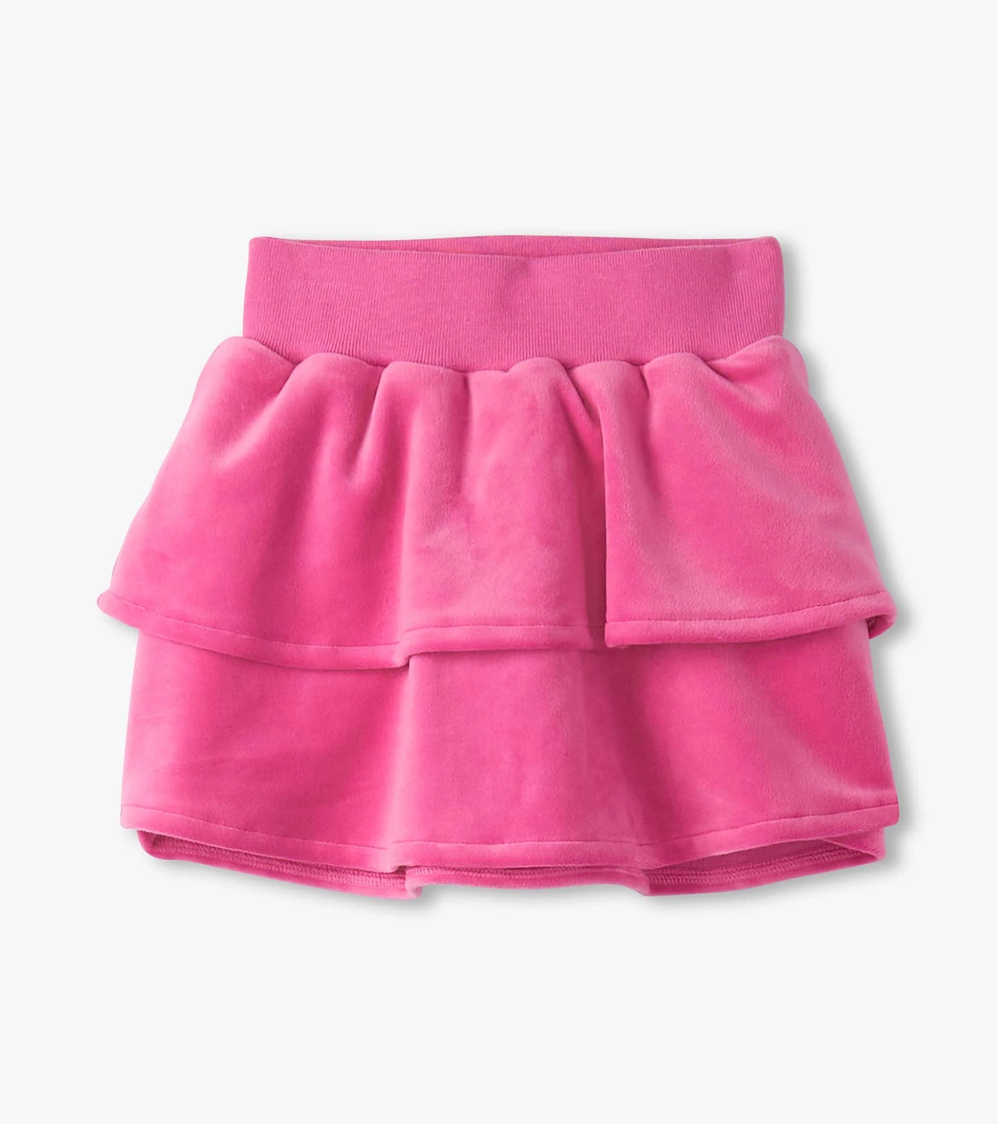 Raspberry Rose Velour Skirt