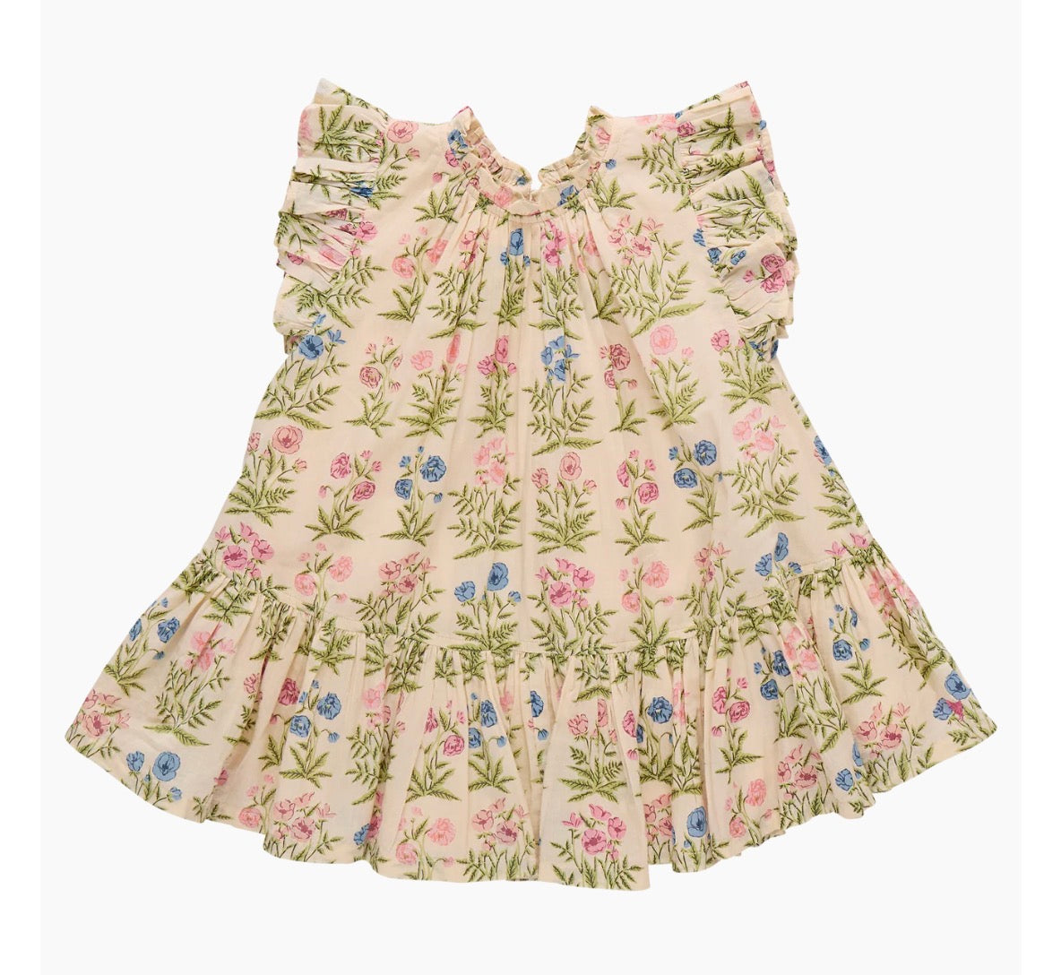 Harper Dress- Leafy Floral