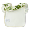 Island Leaf Ruffle Pocket Bib