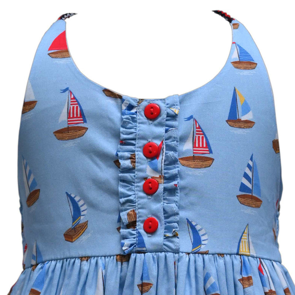 Sailboat Party Dress