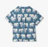 Elephants Jersey Button