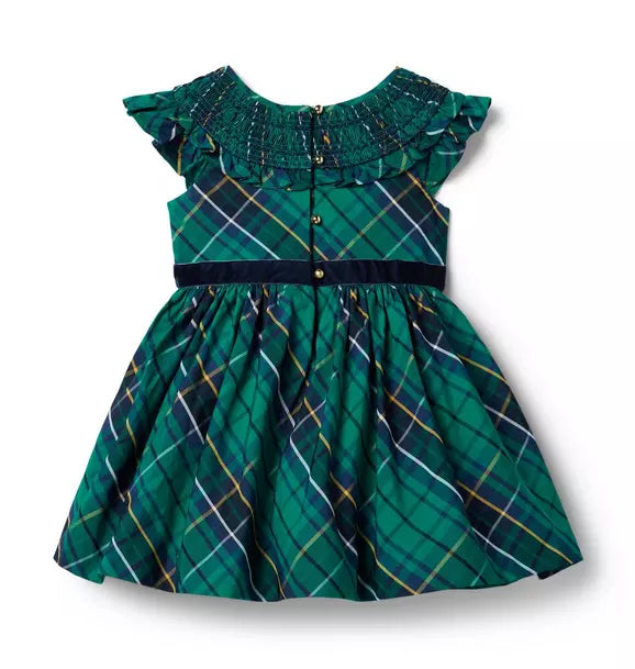 Tartan Ruffle Dress