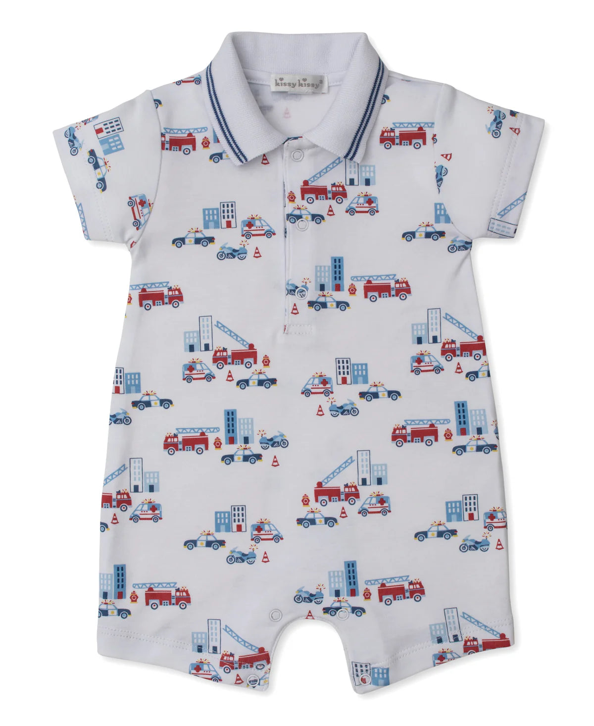 Pima Cotton Short Playsuit- Rescue Raid
