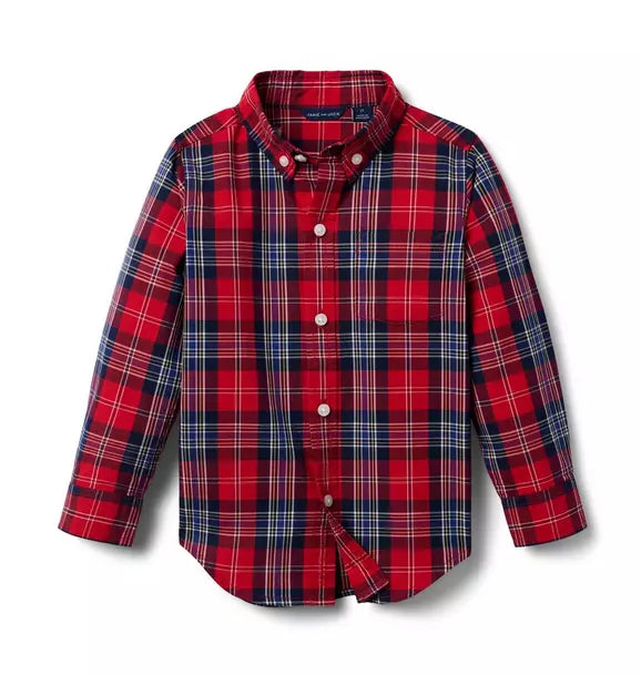 Tartan Poplin Shirt