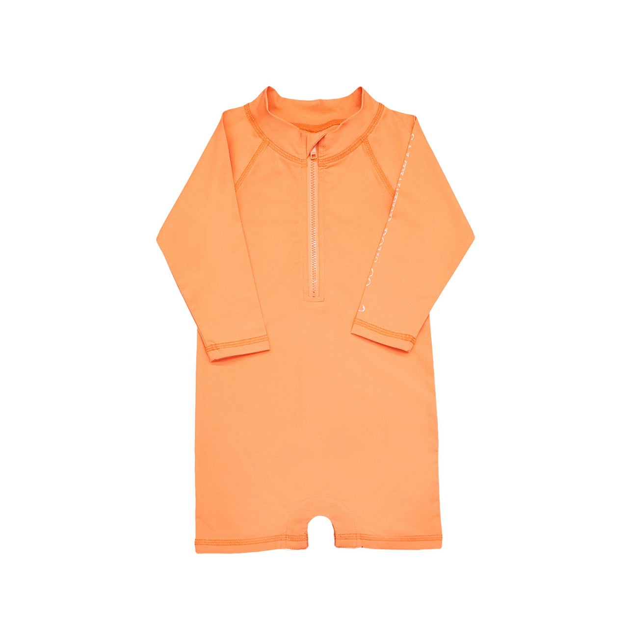 Tybee Rashguard Romper- Coral