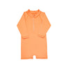 Tybee Rashguard Romper- Coral