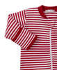 Christmas Capers Stripe Zip Footie