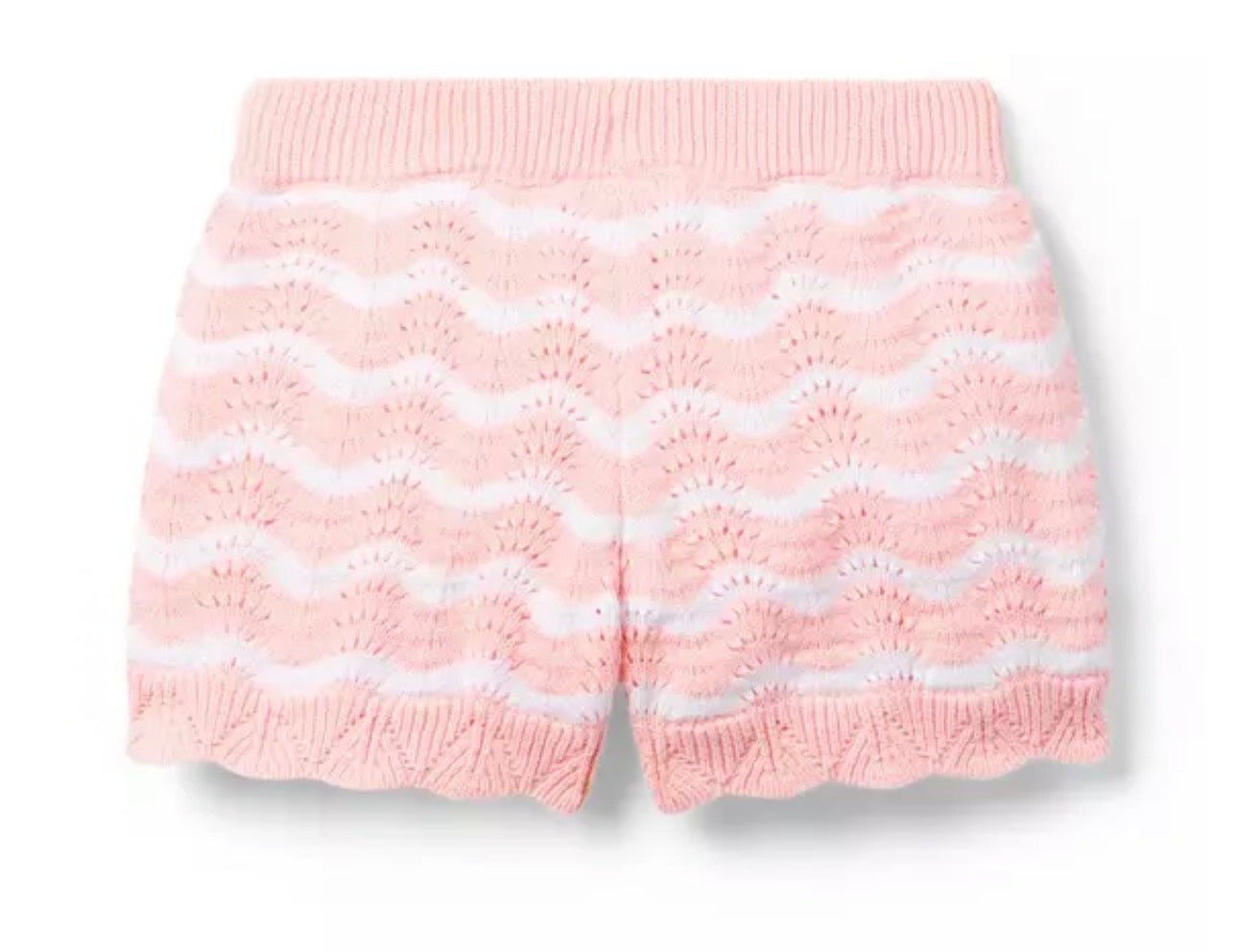 Striped Sweater Short
