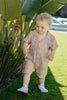 Organic Muslin Cabana Romper- Summer Bounty