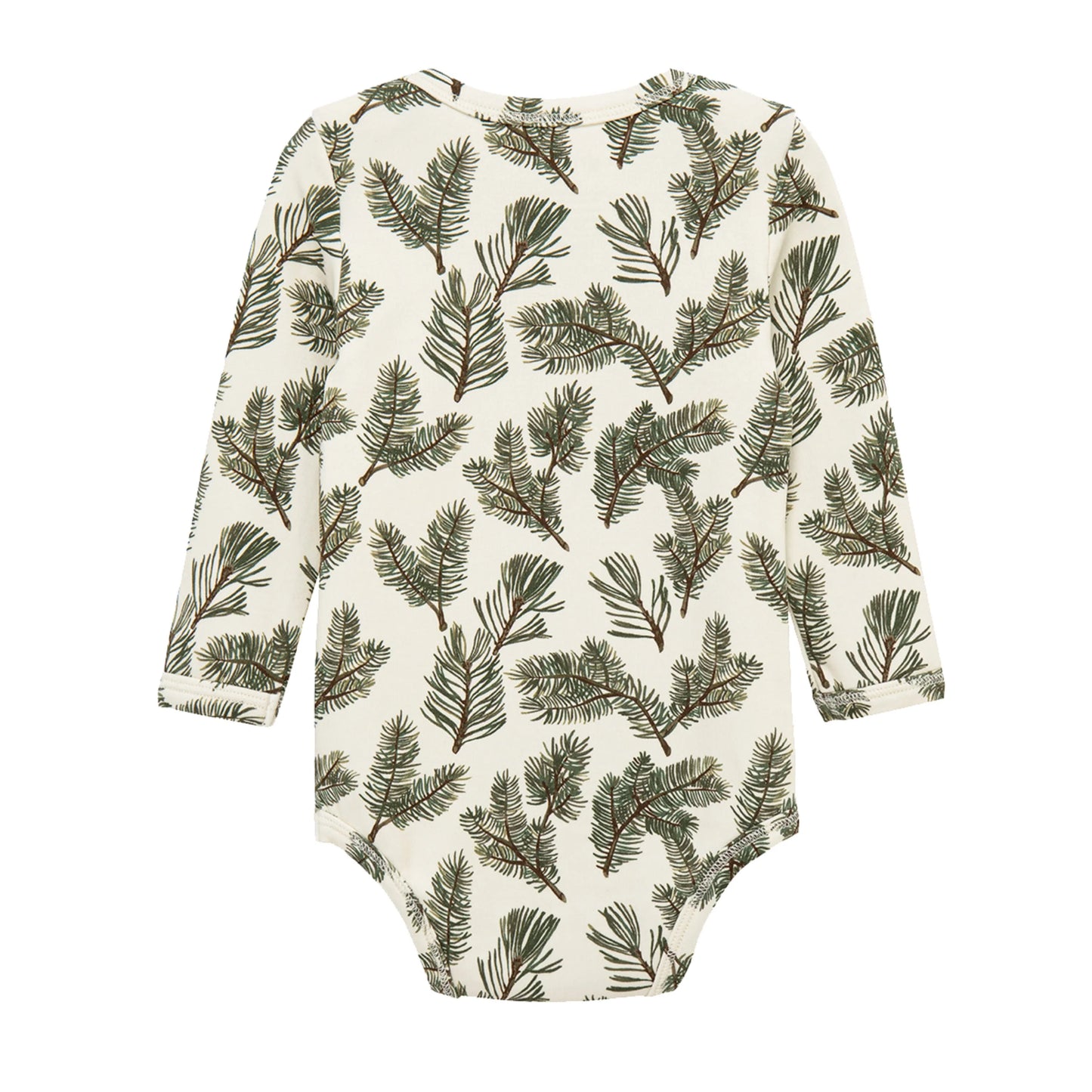 Pine Brushed Long Sleeve One Piece