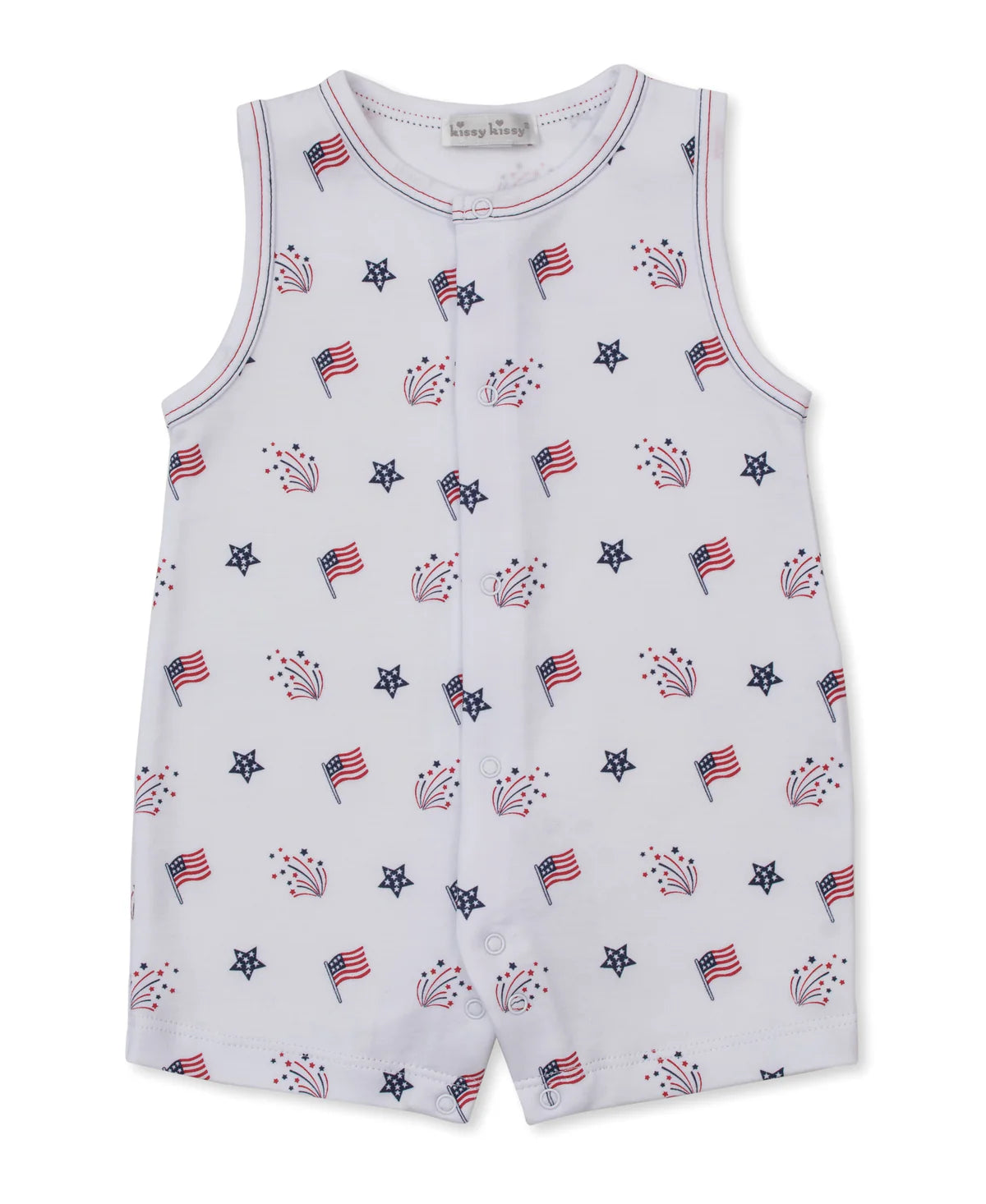 Star-Spangled Freedom Sleeveless Playsuit