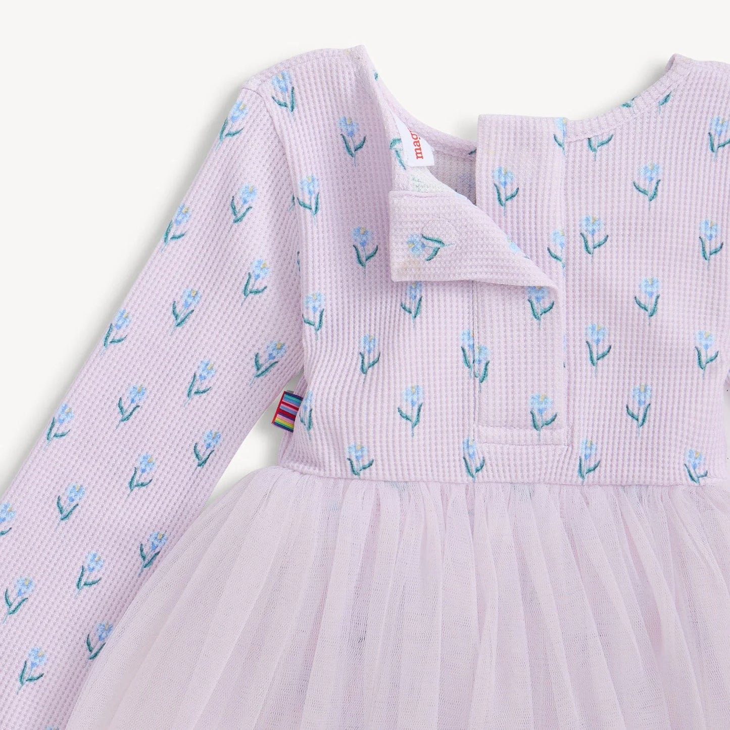 Lavender Floral Magnetic Tutu Dress