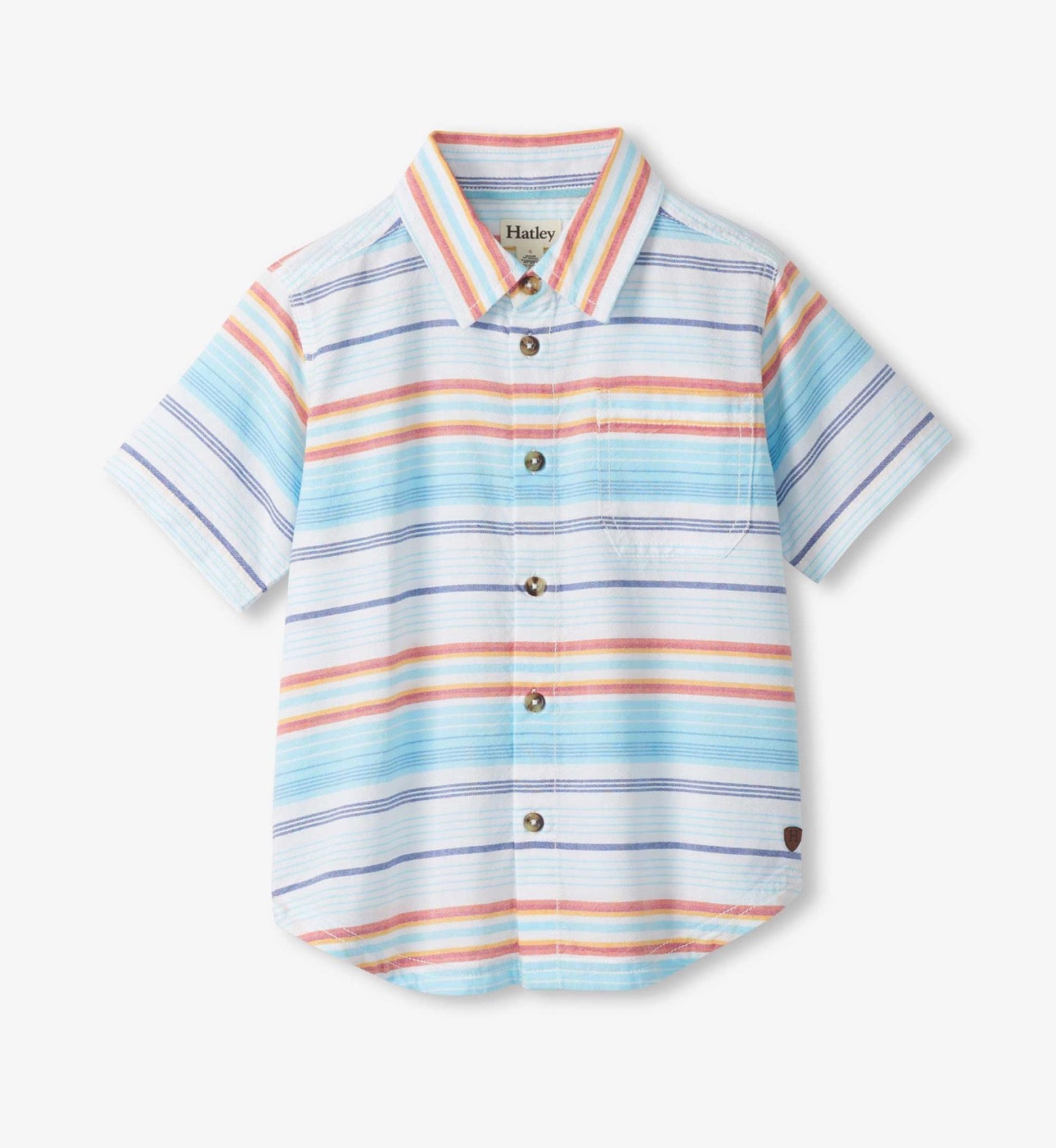 Sunset Stripes Woven Button Drive