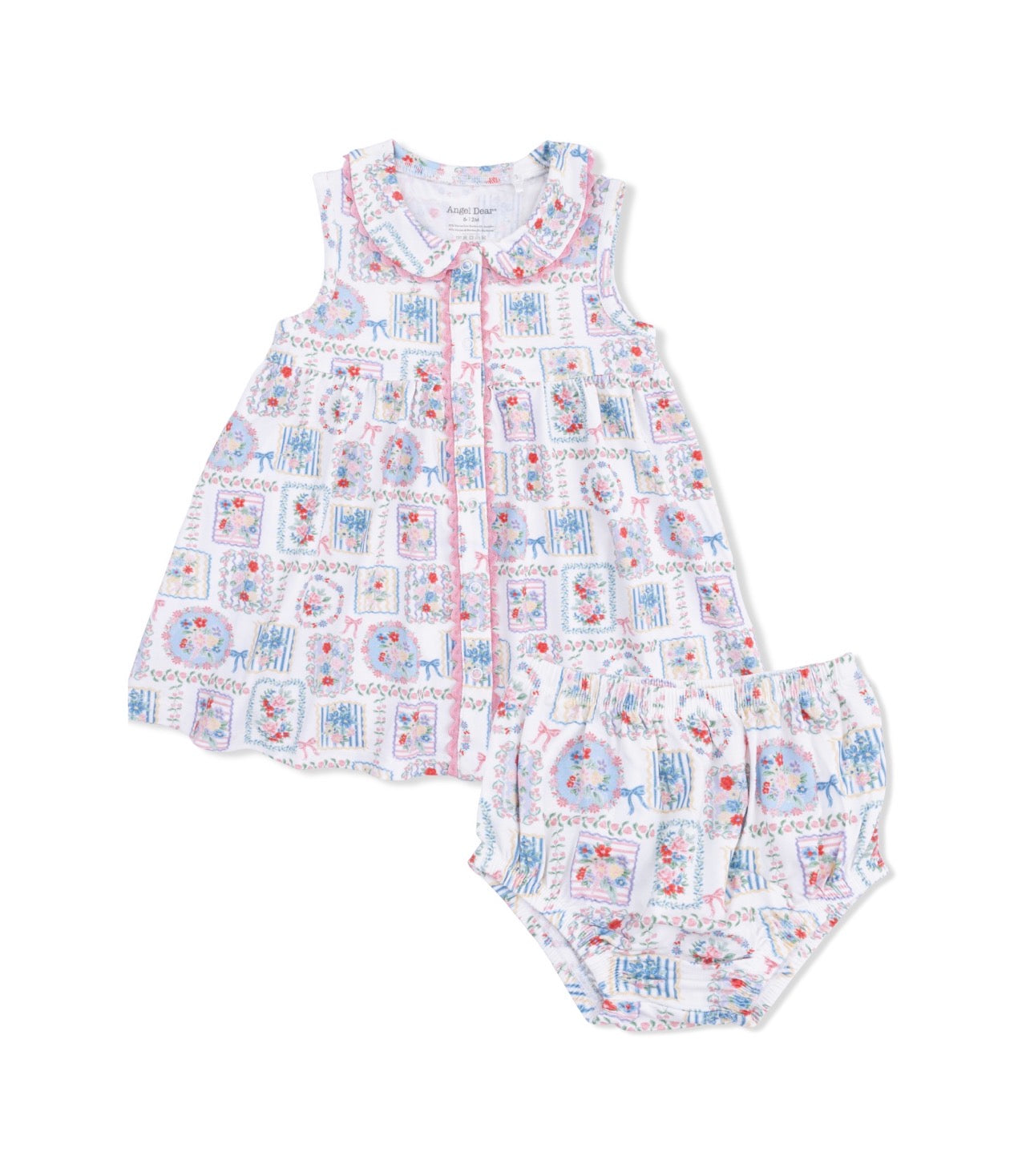 Bamboo Dress-  Julep's Floral
Patchwork