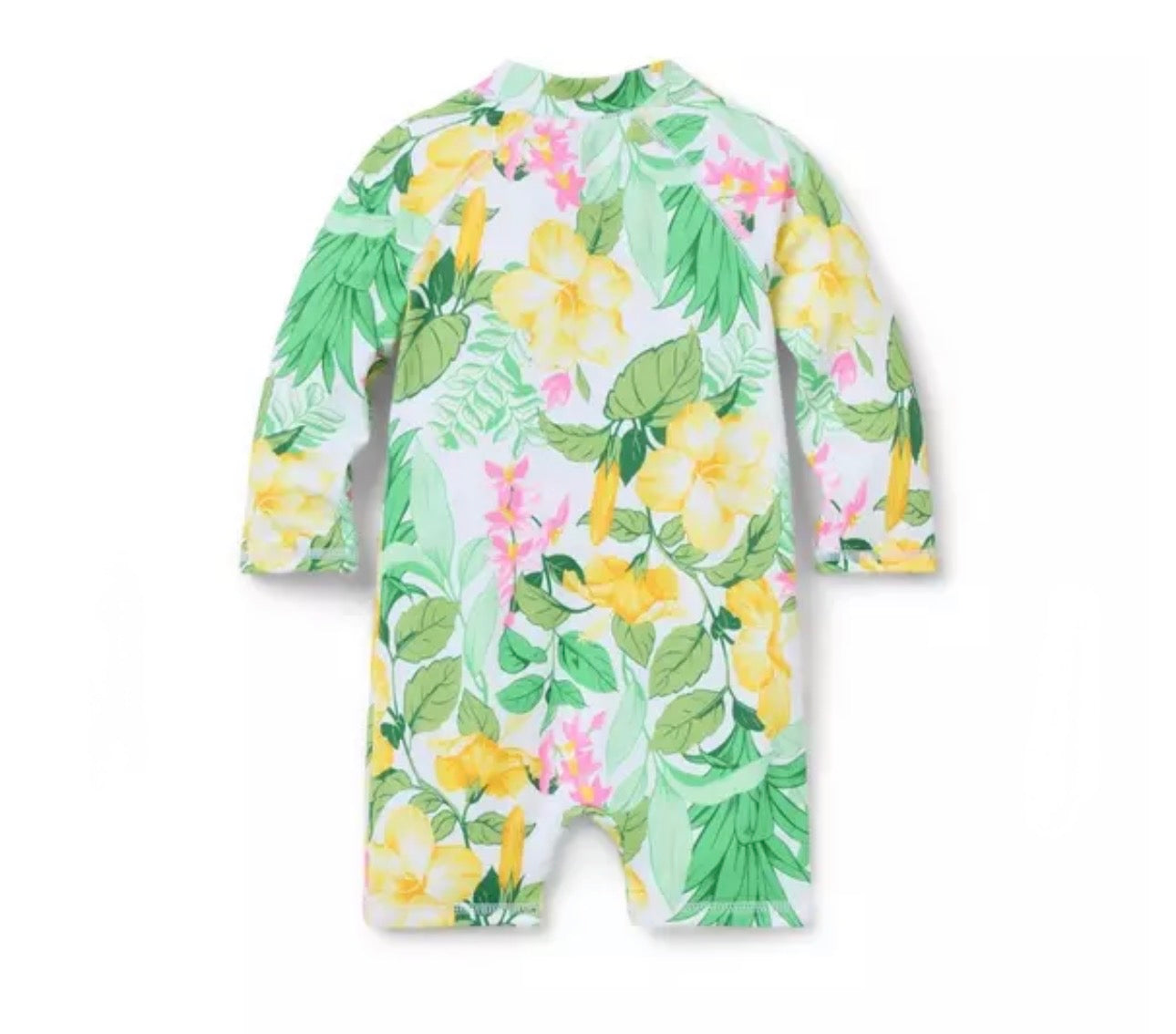 UPF50 Tropical Floral Swimsuit