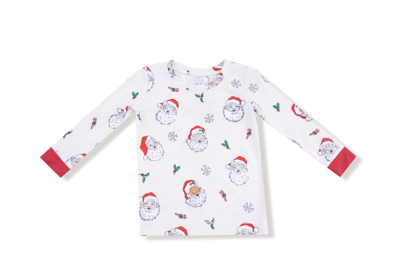 Bamboo Loungewear Set- Vintage Santa