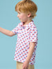 Freedom Flags Knit Performance Polo