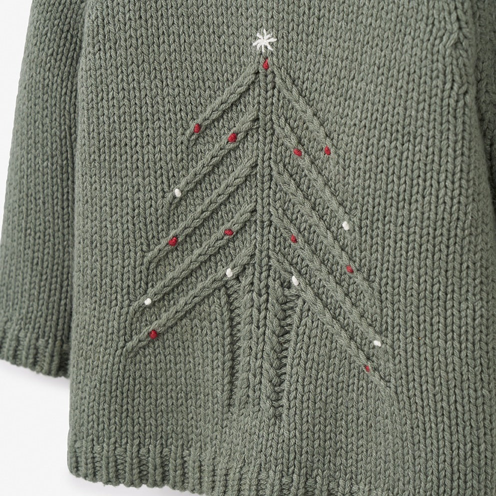 Christmas Tree Knit Pullover