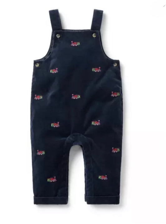 The Holiday Train Baby Overall