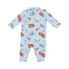 Bamboo Polo Romper- Rescue Vehicles