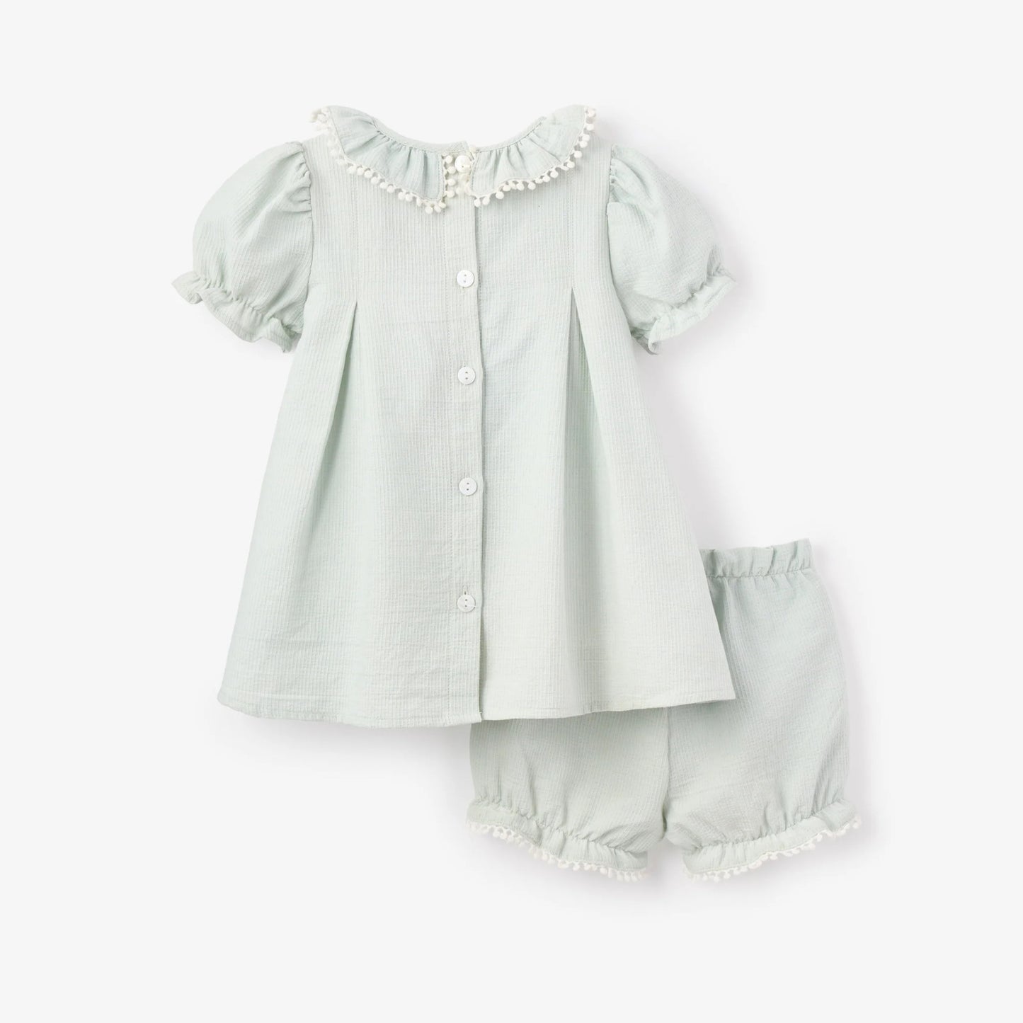 Pom Collar Bunny Dress