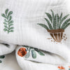 Cotton Muslin Swaddle - Prickle Pots