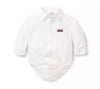 Baby Train Oxford Bodysuit