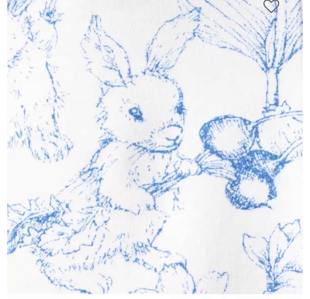 The Everyday Legging- Bunny Toile
