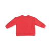 French Terry Drop Sleeve Bow Sweatshirt