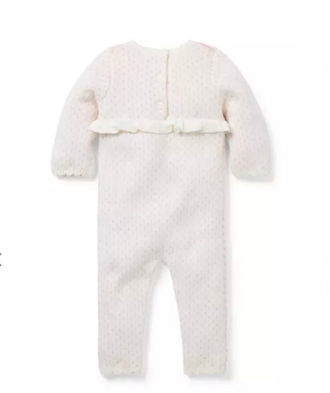 Bow Fair Isle Sweater One-Piece