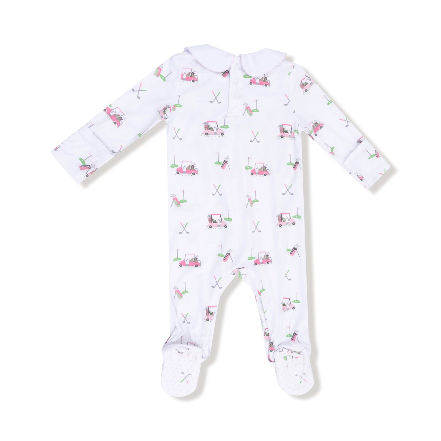 Bamboo Smocked Footie