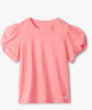 Sachet Pink Twisted Sleeve Tee