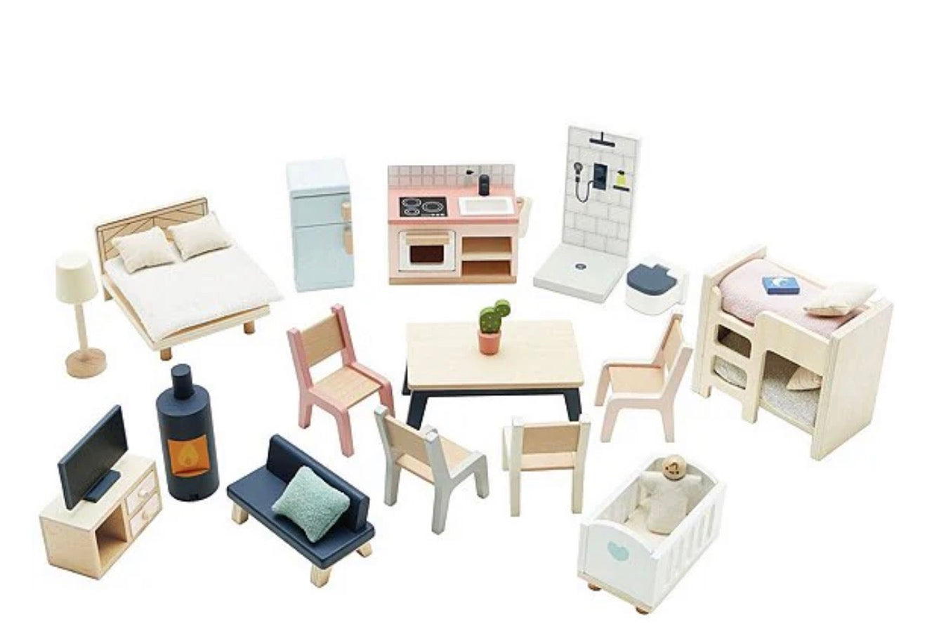 Complete Dollhouse Furniture