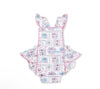 Bamboo Ric Rac Sunsuit- Julep’s Floral