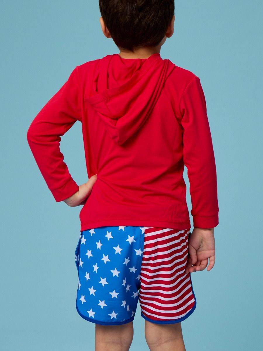 Stars & Stripes Swim Trunks