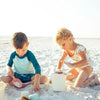 Kids Silicone Beach Bucket and Sand Toys Set